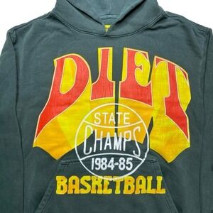 DIET STARTS‎ MONDAY green heavyweight hoody